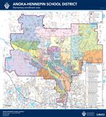 Elementary enrollment area map 